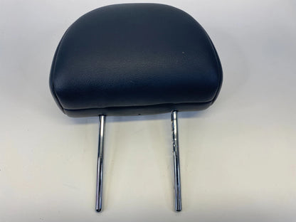 02-06 MINI COOPER FRONT LEFT & RIGHT SEAT HEADREST HEAD REST LEATHER BLACK OEM