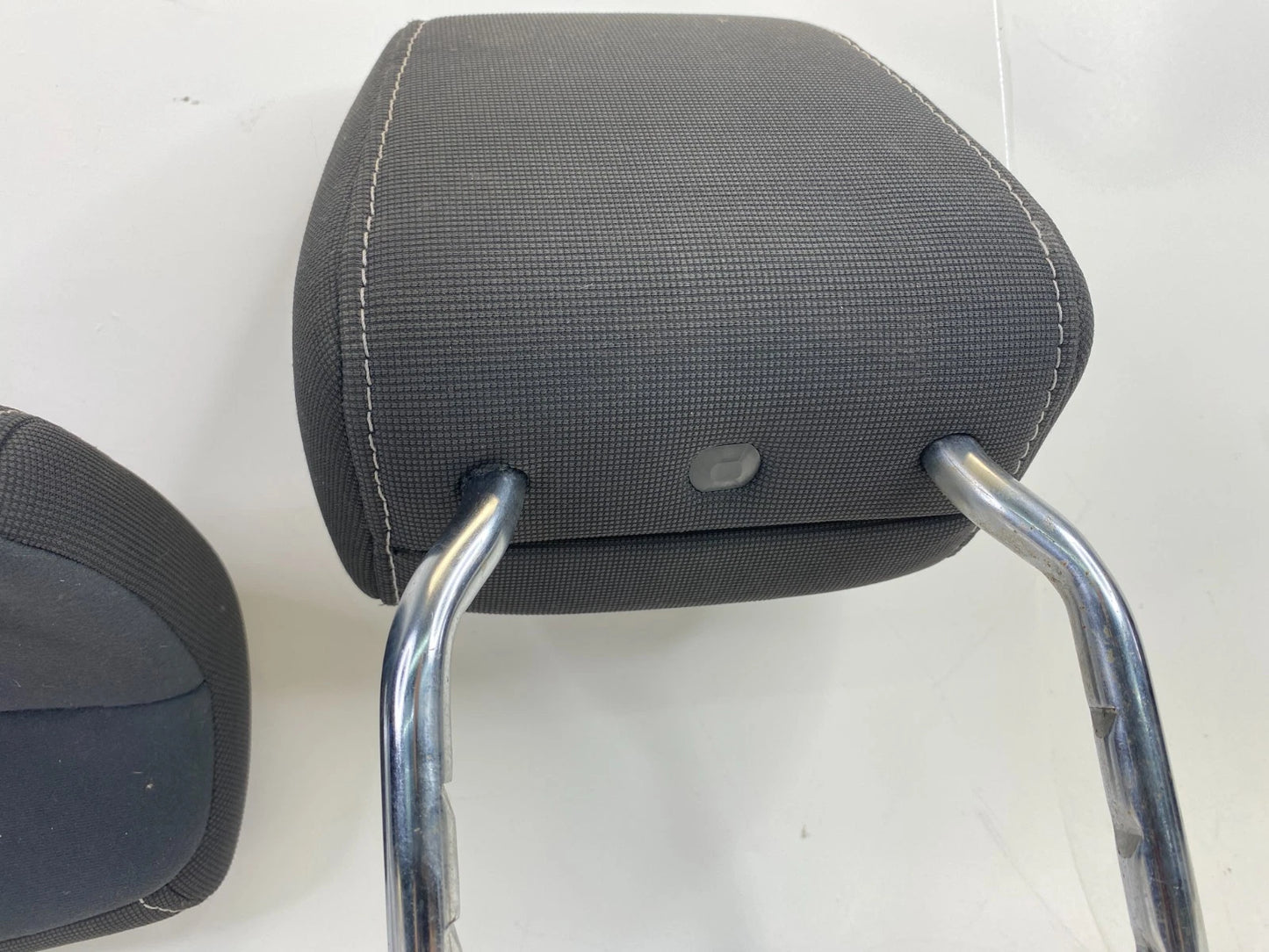 12-14 FORD FOCUS SEDAN REAR SEAT HEADREST SET LEFT RIGHT MIDDLE 3PC BLACK OEM