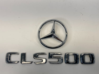 2006 Mercedes-Benz CLS500 Rear Trunk Lid Emblem Logo Badge Chrome A2197580058