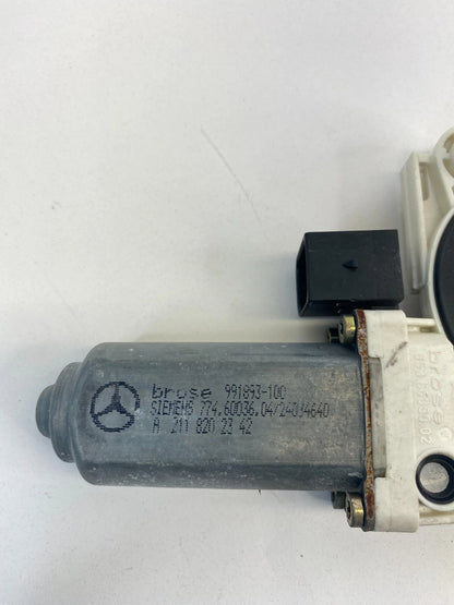 2003-2009 MERCEDES-BENZ E320 REAR LEFT BACK DOOR WINDOW MOTOR 2118202342 OEM