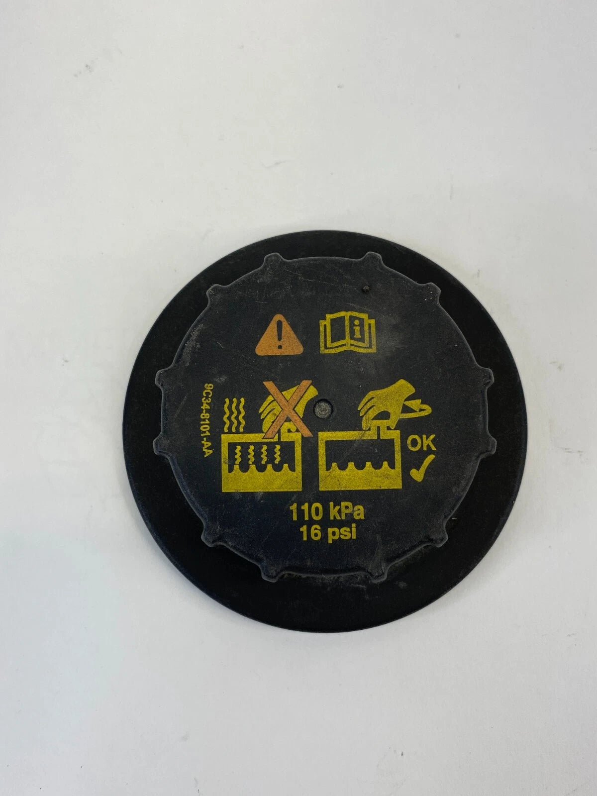 13-19 FORD POLICE INTERCEPTOR UTILITY RADIATOR COOLANT FLUID TANK CAP LID COVER