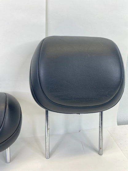 2013 13 DODGE DART REAR BACK SEAT HEADREST HEAD REST LH RH SET OF 3 LEATHER OEM