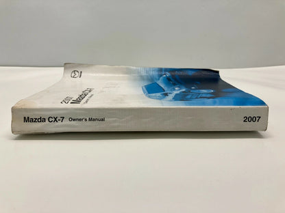 2007 07 MAZDA CX-7 CX7 OWNER'S MANUAL HANDBOOK OEM