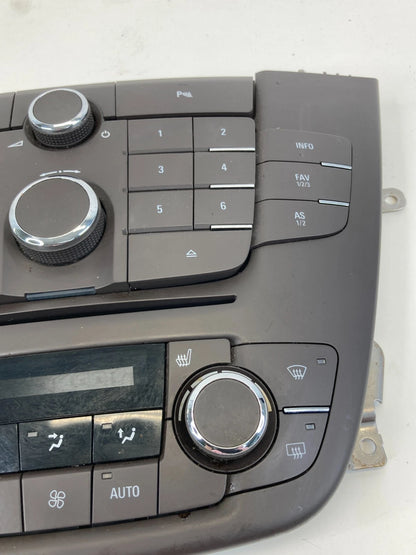 2011-2013 Buick Regal Radio CD Player AC Air Climate Control Panel 13297382 OEM