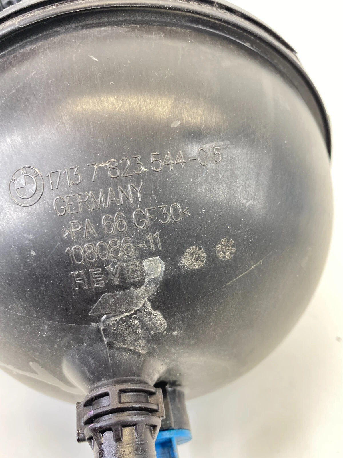 11-13 BMW X3 COOLANT RECOVERY EXPANSION TANK RESERVOIR BOTTLE 17137823544 OEM