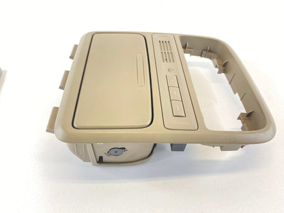 2009-2015 HONDA PILOT FRONT OVERHEAD ROOF CONSOLE DOME LIGHT STORAGE COMPARTMENT