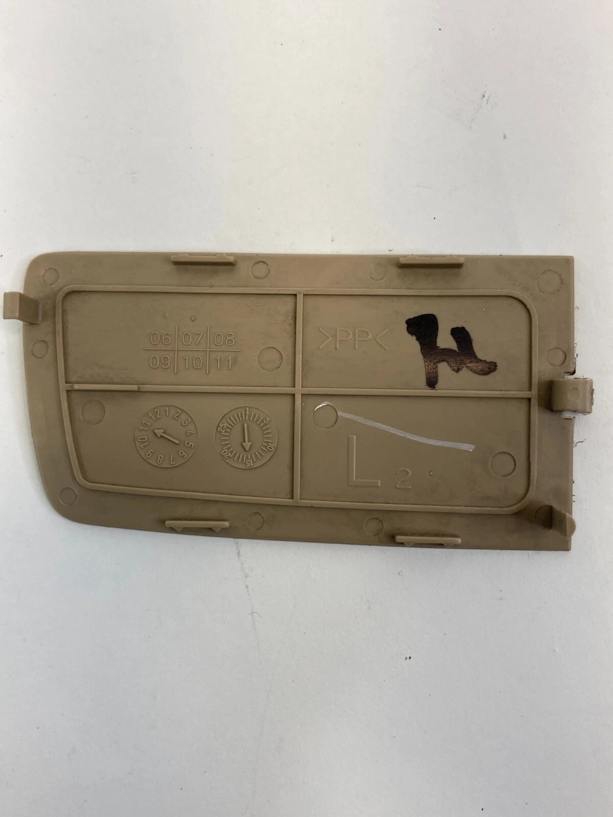 2007-2009 NISSAN SENTRA REAR LEFT DOOR HANDLE BEZEL CAP COVER INTERIOR TRIM OEM