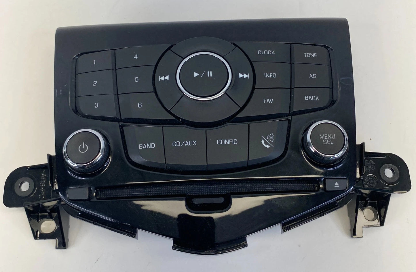 2011-2016 CHEVROLET CRUZE AM FM RADIO CD PLAYER DASH FACEPLATE PANEL 95914367