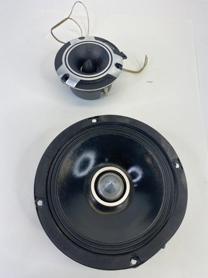 Rockville Car Audio Sound Tweeter Speaker Mid-Bass Midrange Set 125Watt 4OHM