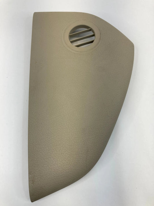 2007-2011 AUDI A6 DASH LEFT DRIVER SIDE END CAP COVER 4F2-857-085 OEM