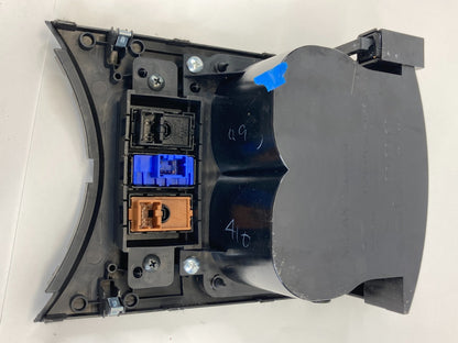 08 09 Infiniti G37 Front Center Console Cup Holder Heat Switch 68430JL00A OEM