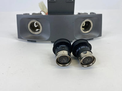 02-05 BMW 745I REAR CENTER CONSOLE CIGARETTE LIGHTER POWER OUTLET 51167002402