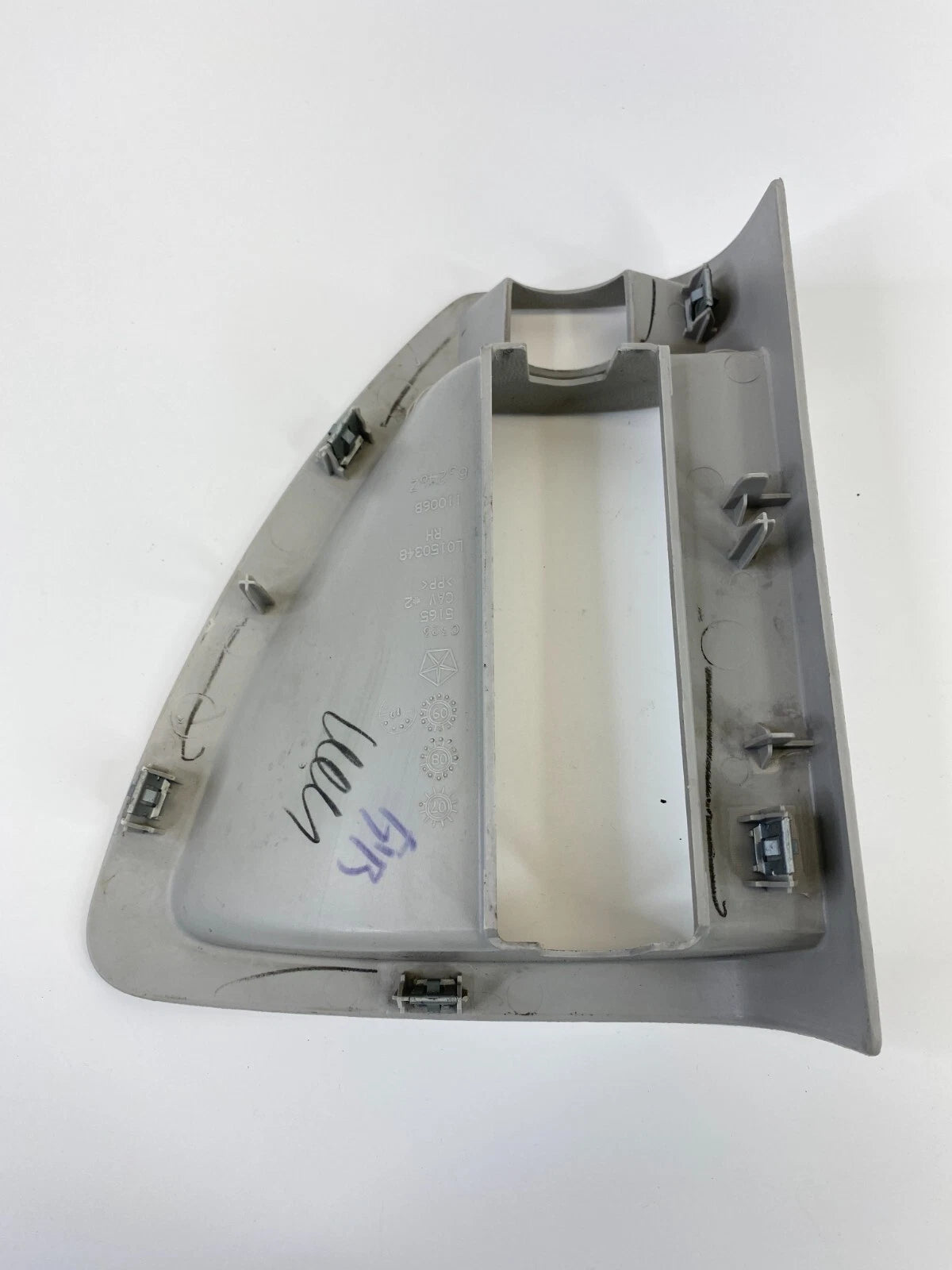 2009 2010 VW ROUTAN REAR RIGHT INNER DOOR SLIDING HANDLE COVER L0150348 OEM