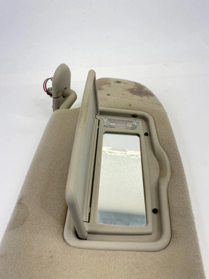 06 07 08 09 MERCURY MILAN RIGHT SIDE SUN VISOR SHADE W /MIRROR & LIGHT OEM