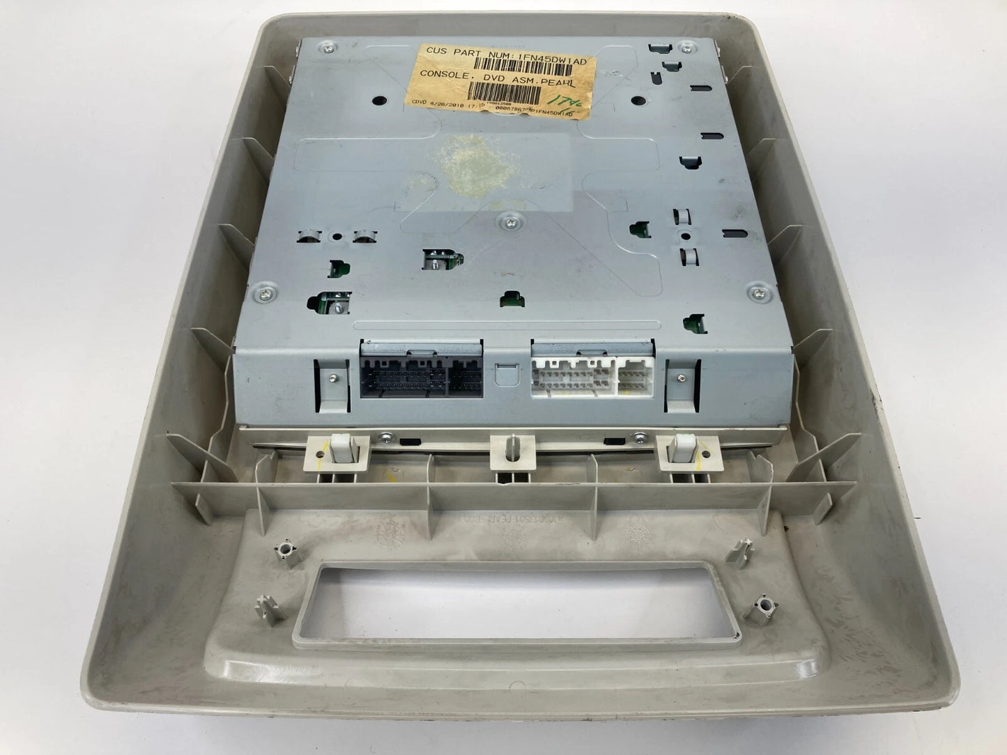 2009-2012 DODGE JOURNEY REAR OVERHEAD DVD SCREEN MONITOR DISPLAY 1FN45DW1AD OEM