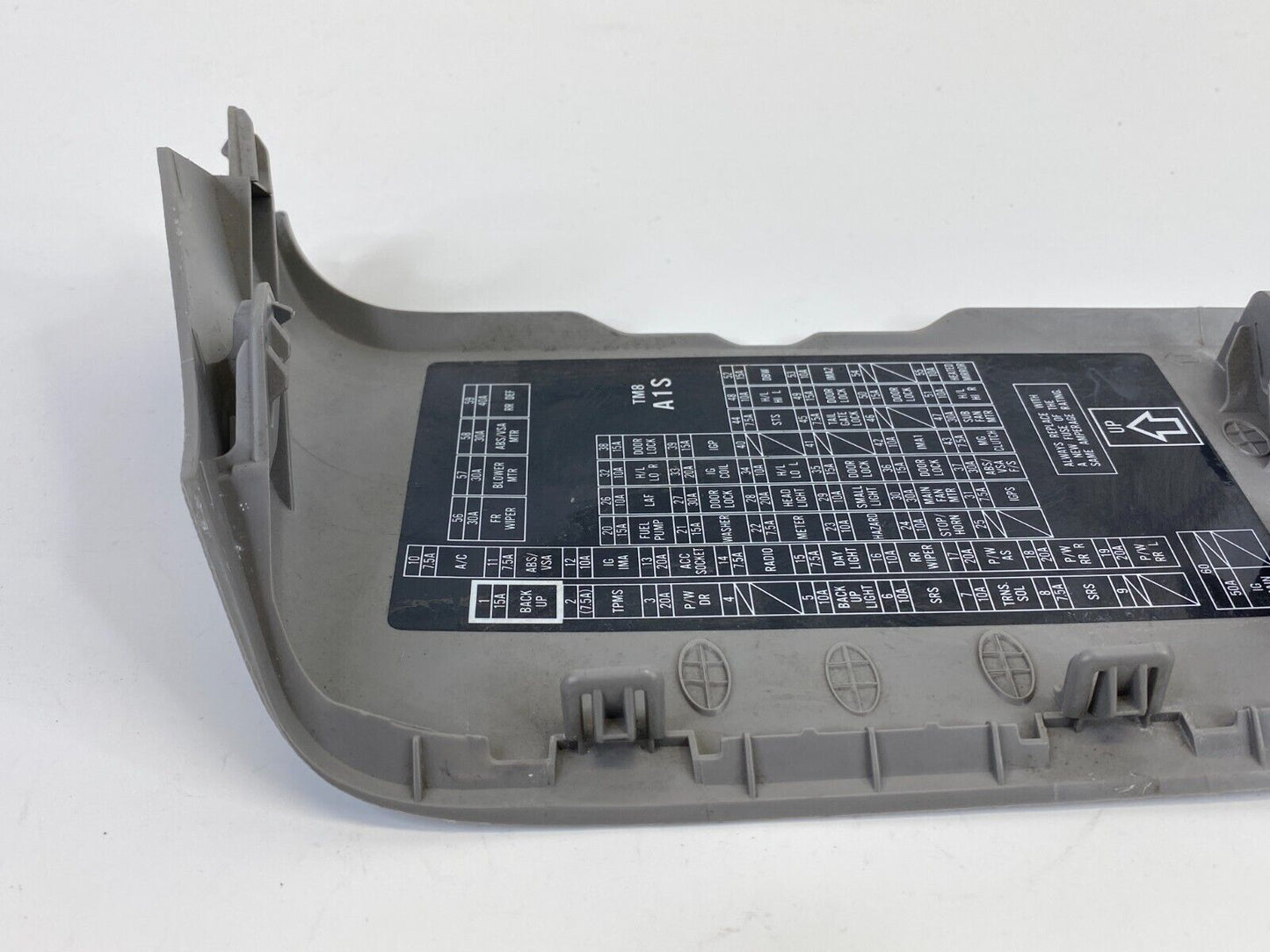 10-14 Honda Insight Lower Dash Left Side Fuse Box Cover Lid Trim Panel 77311-TM8