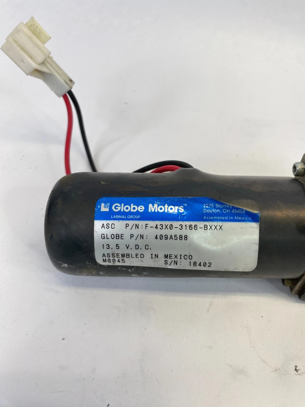 1996-2005 MITSUBISHI ECLIPSE SPYDER RIGHT SIDE CONVERTIBLE TOP MOTOR 409A588