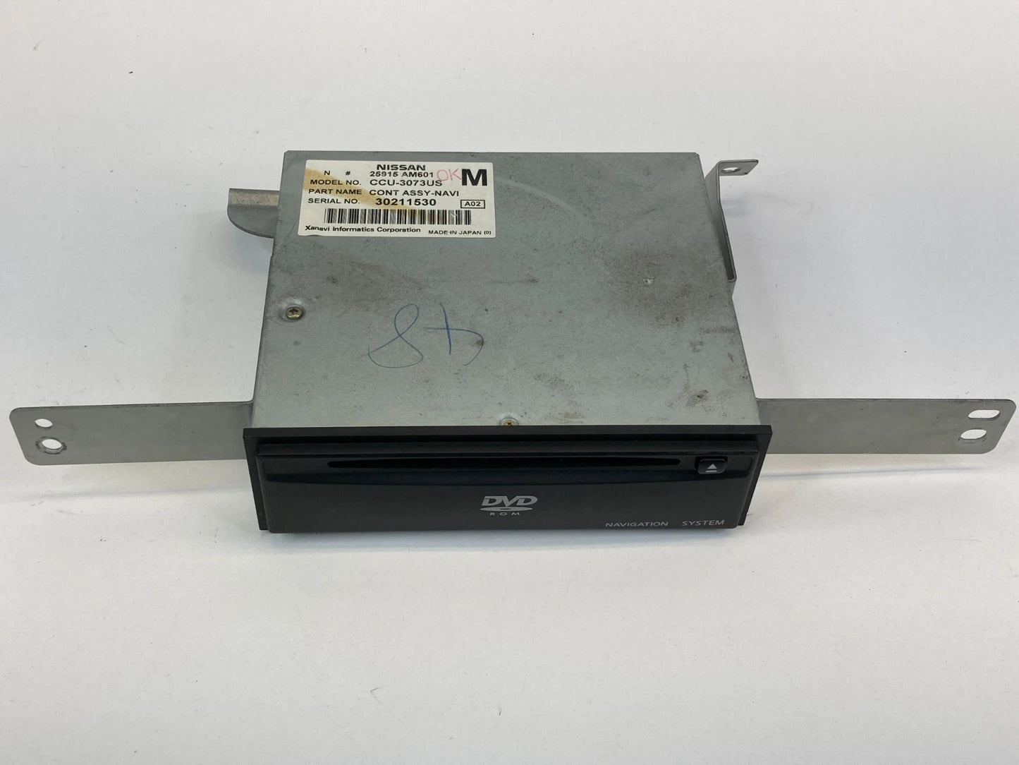 2003 2004 INFINITI G35 NAVIGATION DVD PLAYER CONTROL UNIT 25915-AM601 OEM