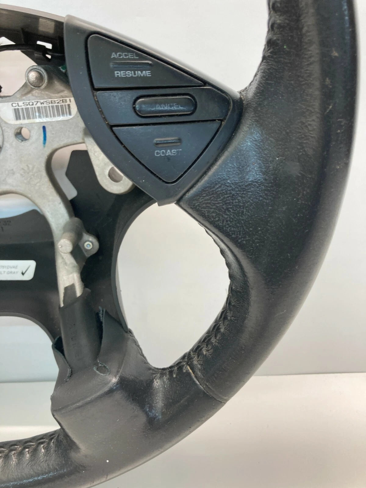 2004-2008 CHRYSLER PACIFICA STEERING WHEEL W/ CRUISE CONTROL LEATHER 0TV751DVAE
