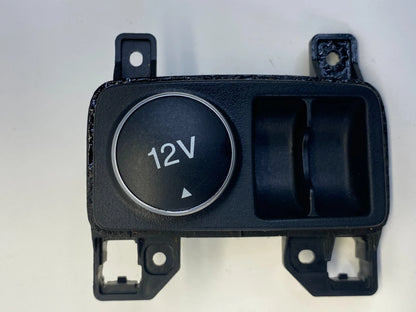 2012-2014 FORD FOCUS CENTER CONSOLE 12V POWER OUTLET SOCKET W COIN HOLDER OEM