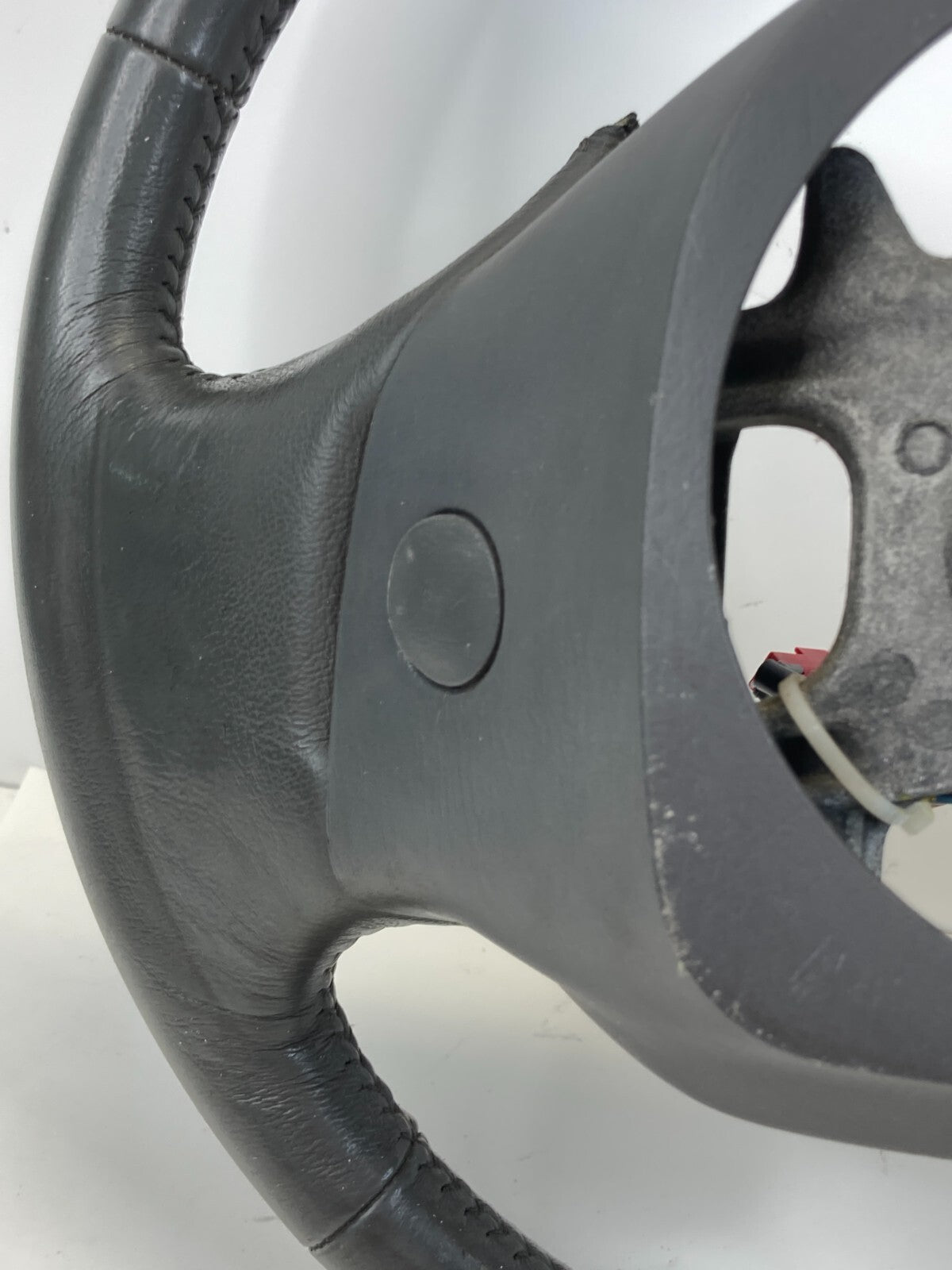 1997-2003 Ford F-150 F150 Steering Wheel Leather Black F81A-3F563-BBW