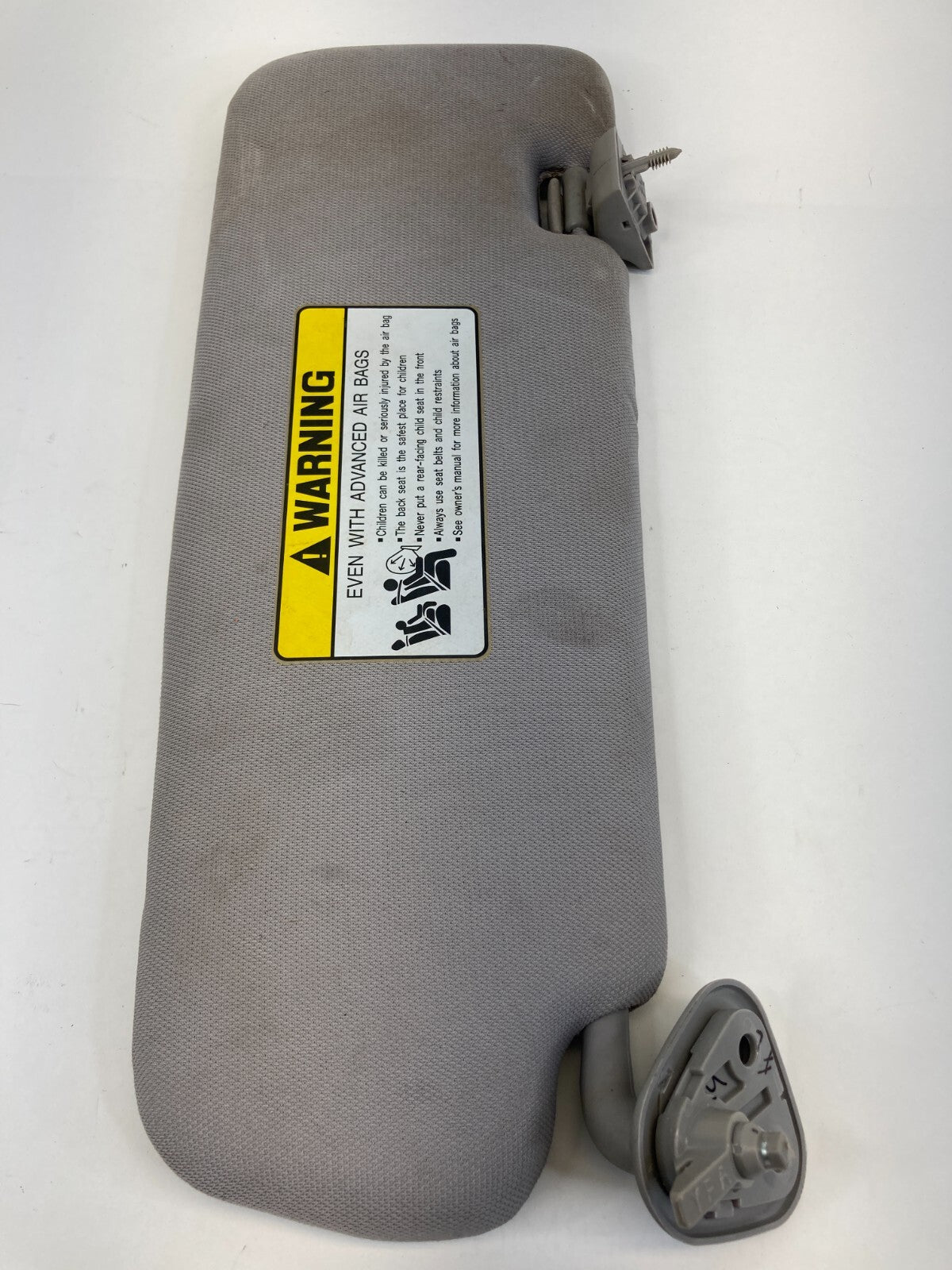 2011-2014 Hyundai Sonata w Sunroof Left Sunvisor Driver Sun Visor Shade Grey OEM