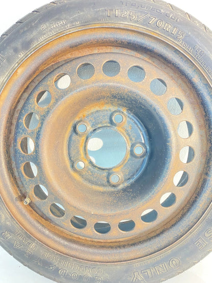 2007-2012 NISSAN ALTIMA EMERGENCY SPARE TIRE WHEEL RIM COMPACT DONUT T125/70/R15