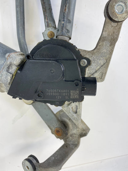 2009-2014 HONDA FIT FRONT WINDSHIELD WIPER MOTOR & LINKAGE ASSEMBLY 76505TK6A01