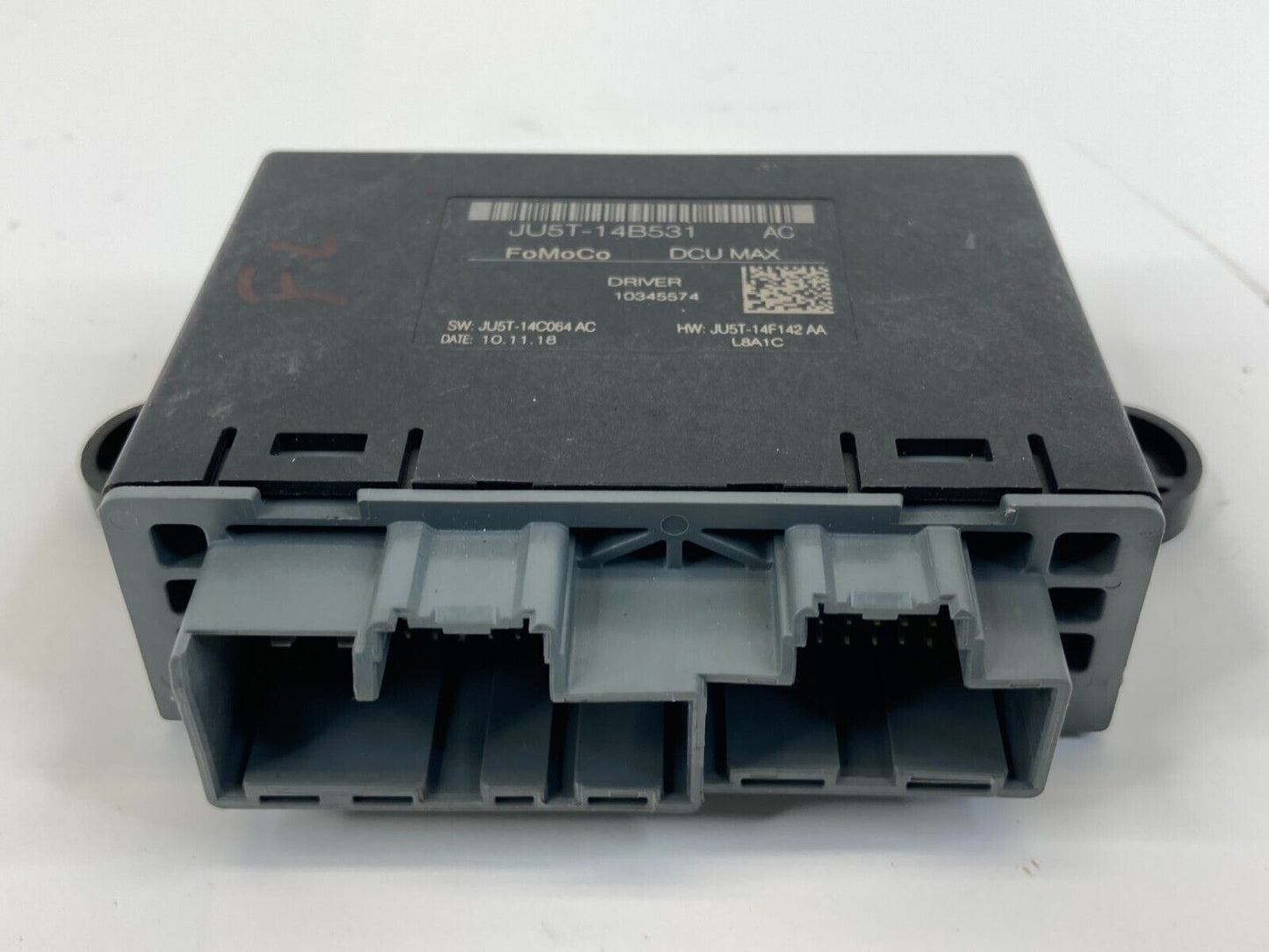 2018 2019 2020 Ford Fusion Front Left Side Door Control Module JU5T-14B531 OEM