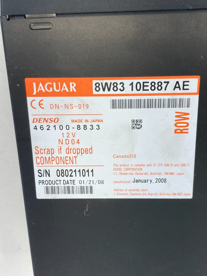 09-15 Jaguar XF Navigation DVD Player Control Unit Receiver 8W83-10E887-AE OEM