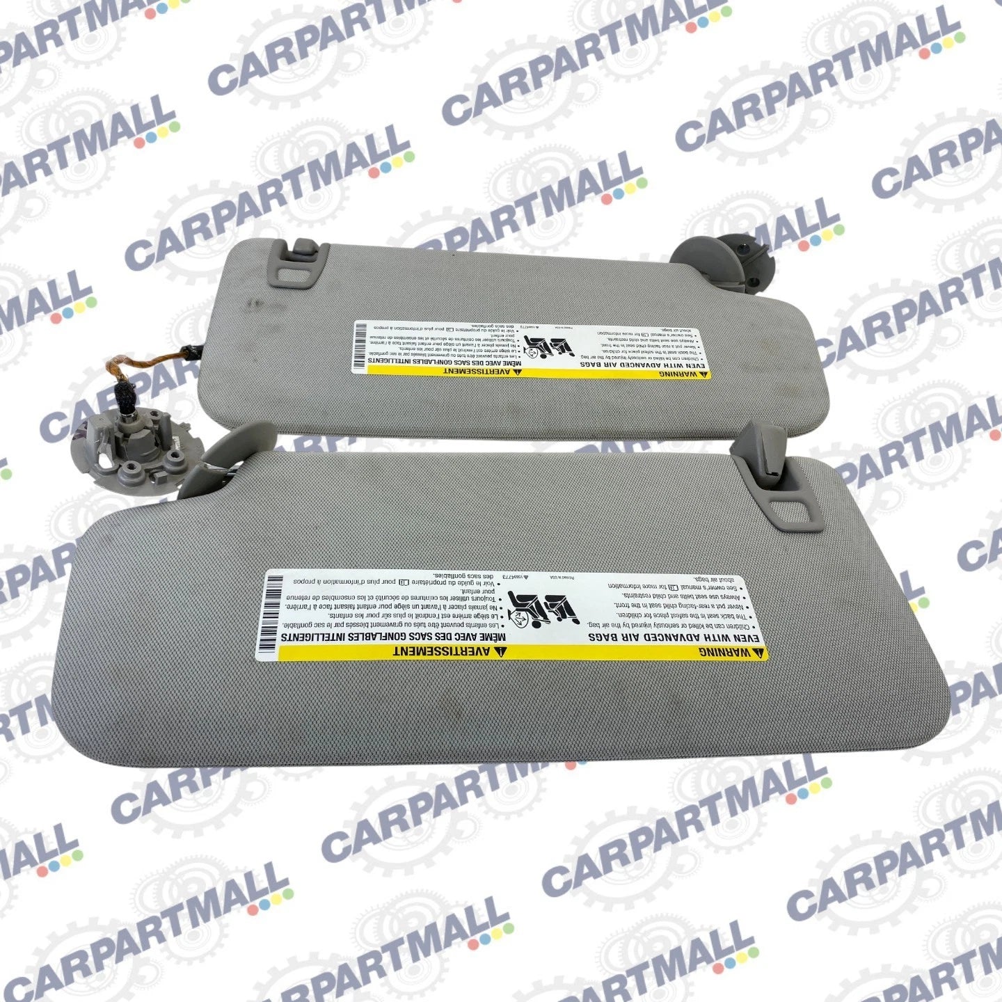 2010-2017 GMC TERRAIN ROOF LEFT & RIGHTSUNVISOR SUN VISOR SET OEM