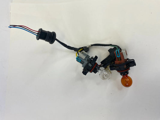 2009-2011 JAGUAR XF REAR LEFT TAIL LIGHT LAMP TAILLIGHT SOCKET WIRE HARNESS OEM