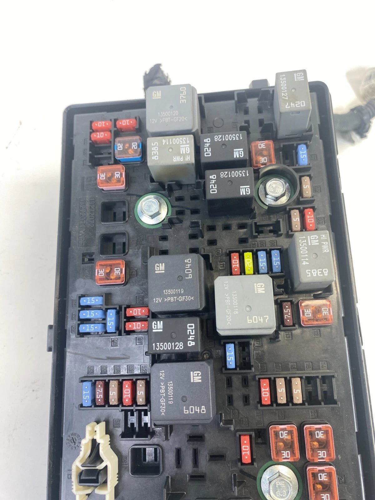 2013 BUICK LACROSSE 3.6L V6 AT ENGINE FUSE BOX RELAY JUNCTION BLOCK 22885510 OEM
