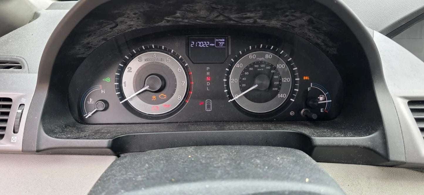 2011-2013 HONDA ODYSSEY 3.5L V6 INSTRUMENT CLUSTER SPEEDOMETER 217.022 MILES OEM