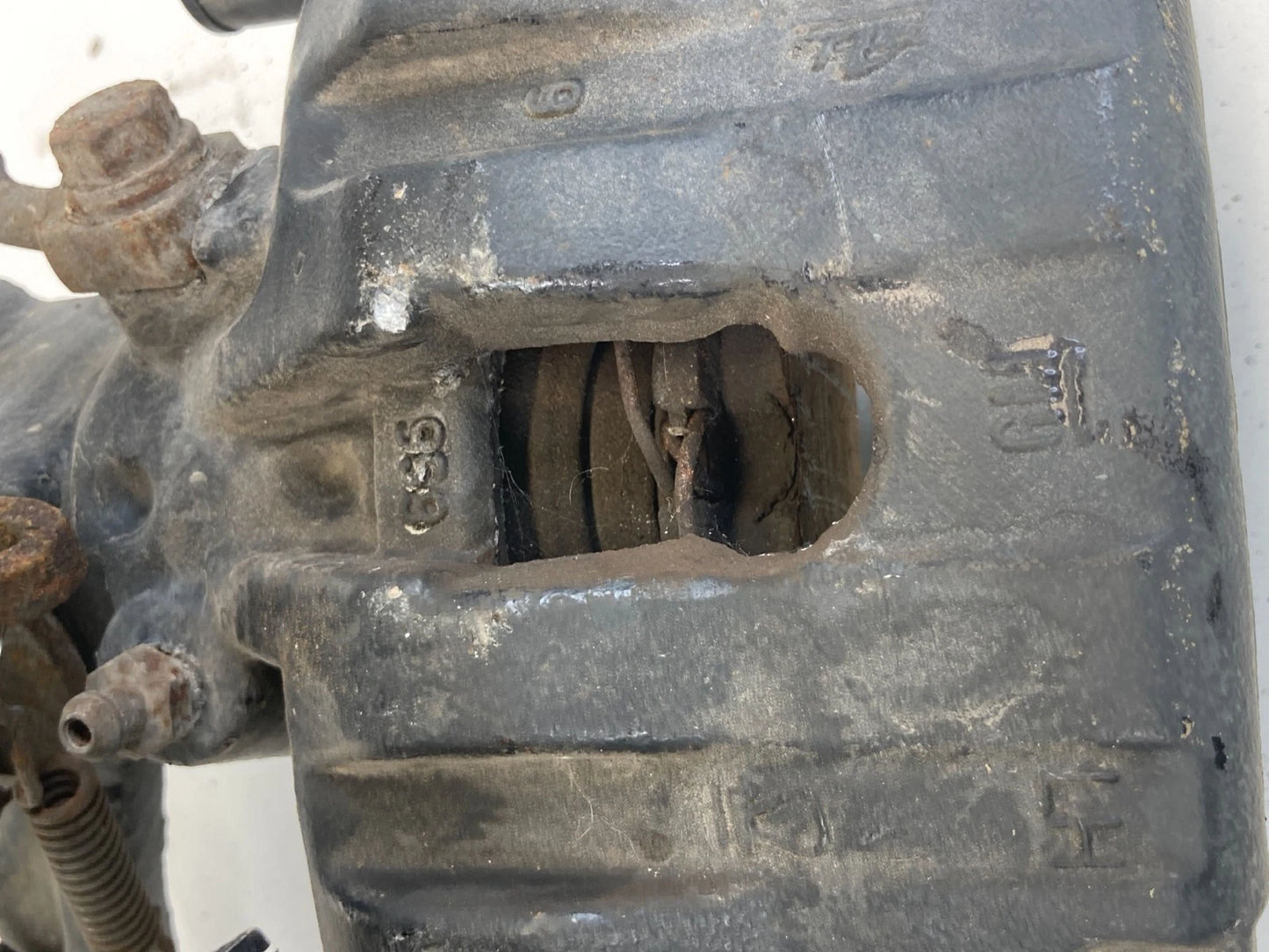 05-11 SAAB 9-3 9-3x 2.0 REAR LEFT DRIVER RIGHT PASSENGER BRAKE CALIPER PAIR SET