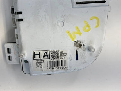 06-08 HONDA CIVIC 1.3L AUTO TRANS LOWER CLUSTER SPEEDOMETER 78200-SNC-A100 OEM