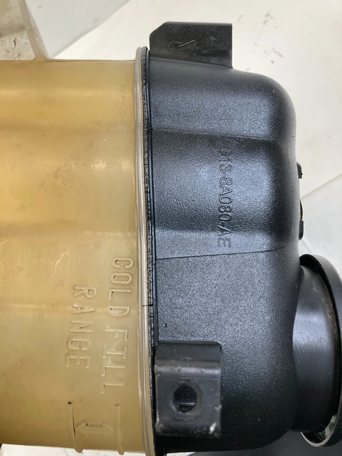 2013-2019 Ford Police Interceptor Sedan Engine Coolant Expansion Reservoir Tank