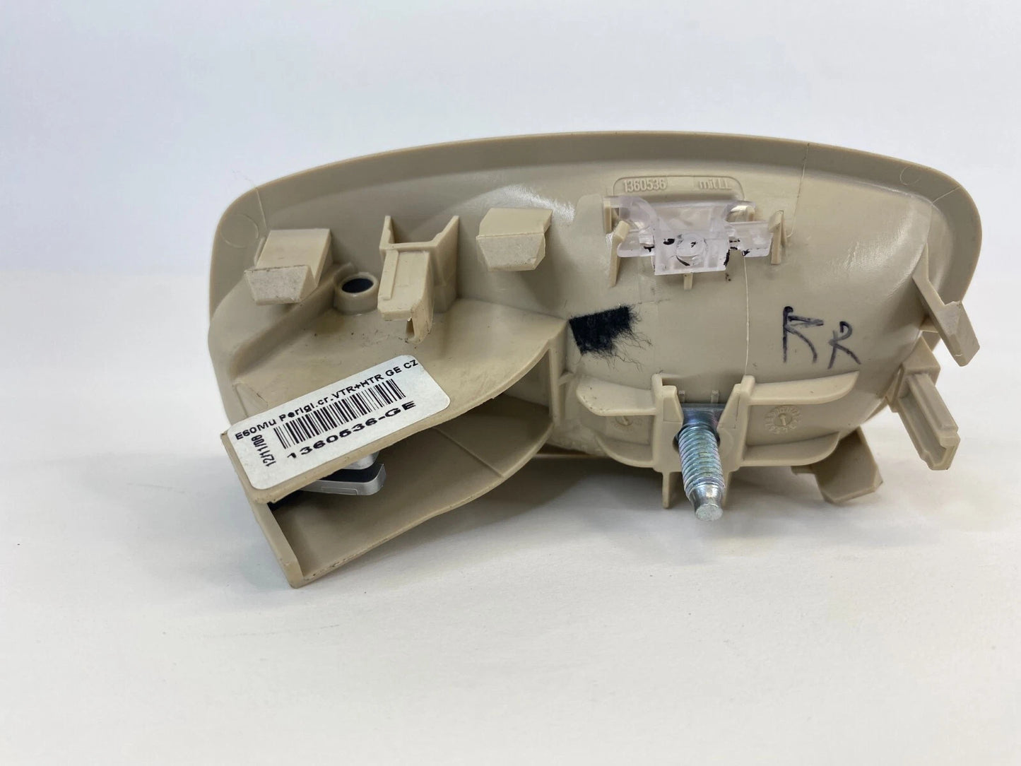 2009 2010 BMW 535I XDRIVE REAR RIGHT PASSENGER SIDE INNER DOOR HANDLE 1360536