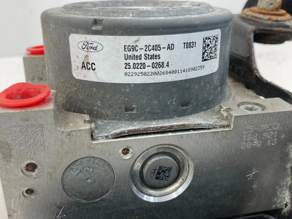 2014-2016 FORD FUSION 1.5L A/T ABS ANTI LOCK BRAKE PUMP MODULE EG9C-2C405-AD OEM