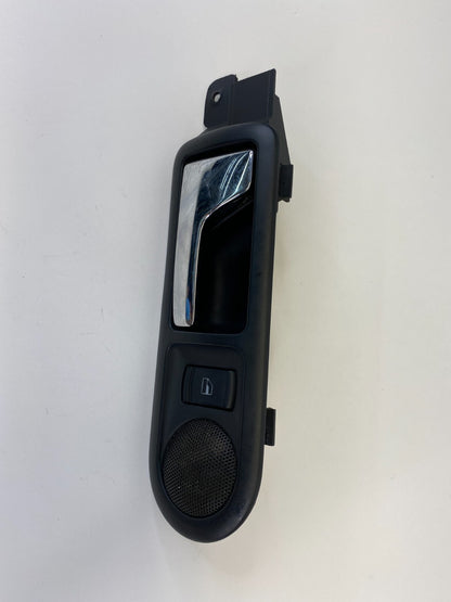 01-05 VW Passat Rear Left Interior Door Handle w Switch & Tweeter 3B0839113 OEM
