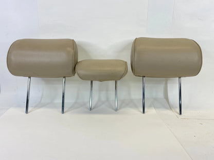 2001 2002 LEXUS GS300 GS430 REAR SEAT HEADREST LEFT CENTER RIGHT HEAD REST SET