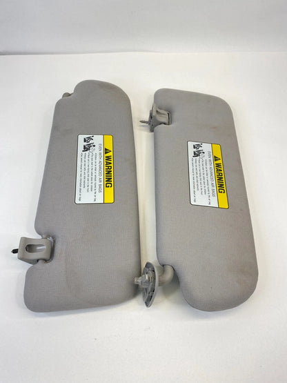 11-14 HYUNDAI SONATA DRIVER PASSENGER SUNVISOR LEFT & RIGHT SUN VISOR SET PAIR