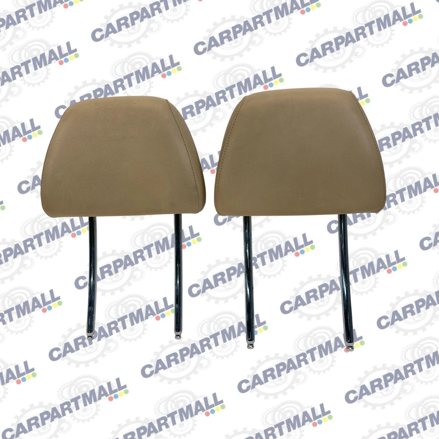 2004-2010 BMW 525I 530I FRONT LEFT & RIGHT SEAT HEADREST HEAD REST SET PAIR OEM