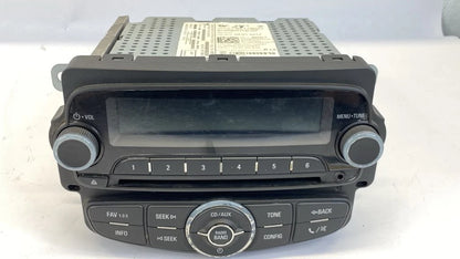 2012-2015 CHEVROLET SONIC RADIO CD PLAYER AM FM BLUETOOTH STEREO OEM 95179057