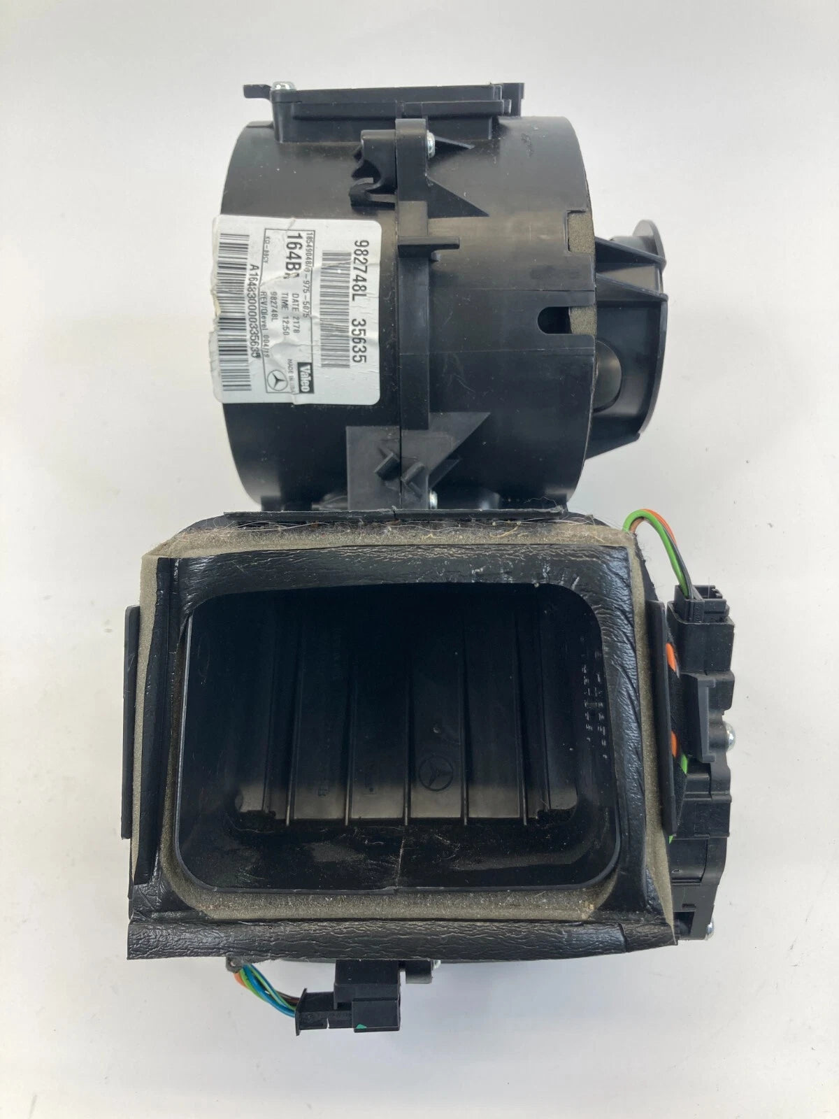 2006-2011 MERCEDES-BENZ ML350 REAR AC HEATER BLOWER MOTOR HOUSING 982748L OEM