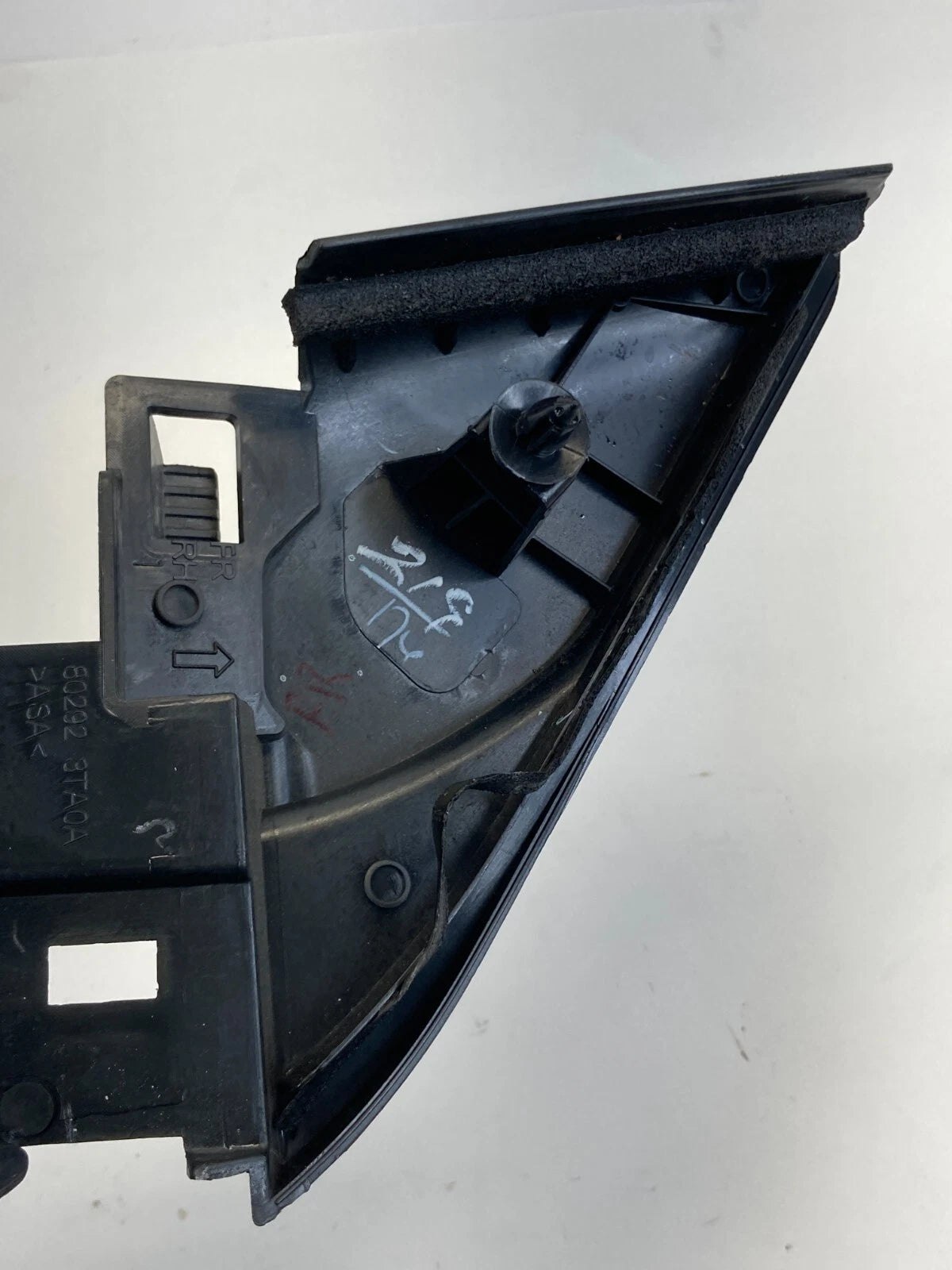 2013-2018 NISSAN ALTIMA FRONT RIGHT INTERIOR MIRROR COVER BEZEL TRIM 80292-3TA0A