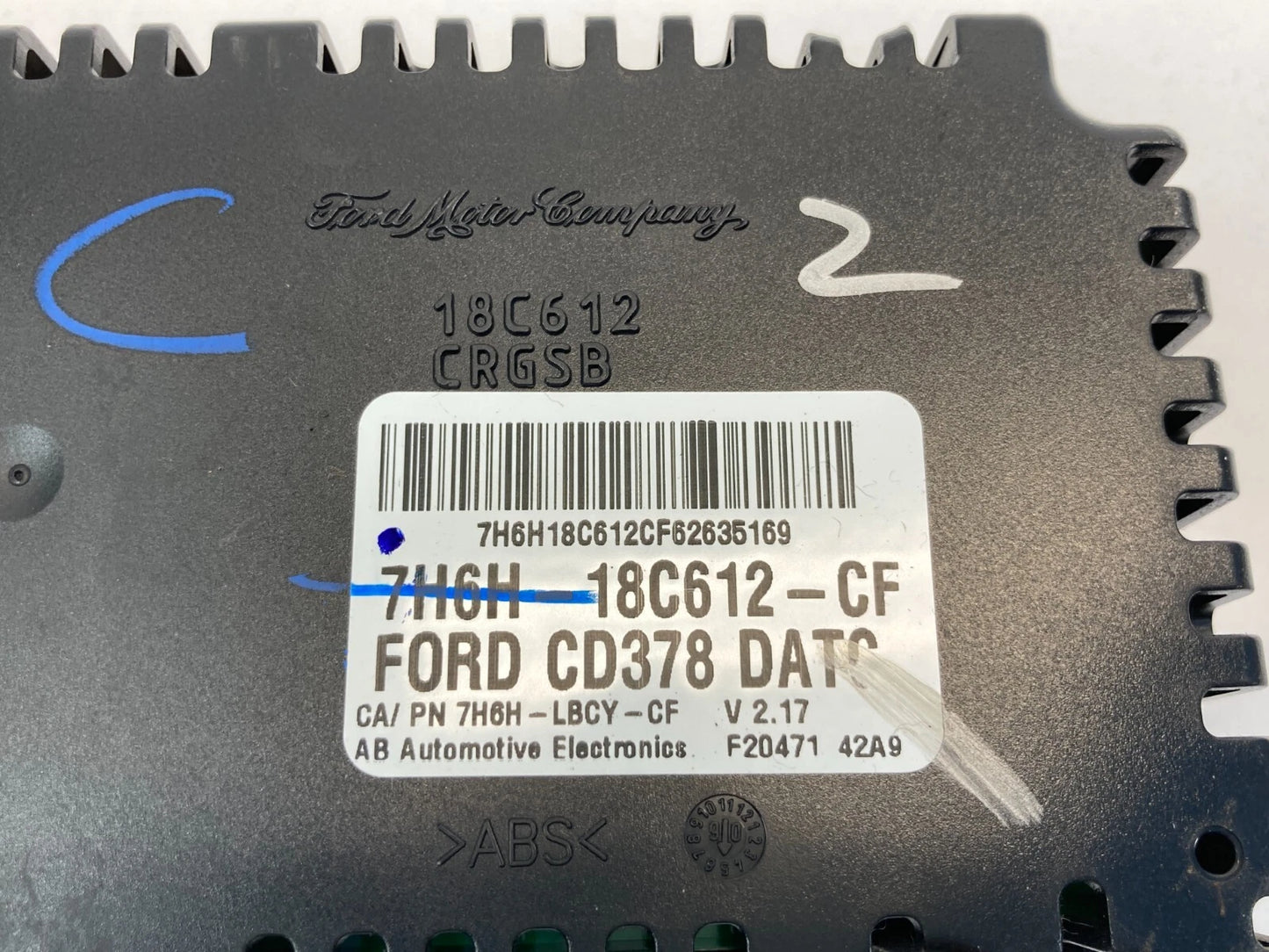 07-09 LINCOLN MKZ A/C HEATER TEMPERATURE CLIMATE CONTROL SWITCH 7H6H-18C612-CF