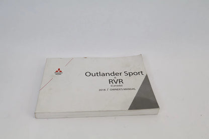 2018 MITSUBISHI OUTLANDER SPORT & RVR OWNERS MANUAL WARRANTY HANDBOOK GUIDE OEM