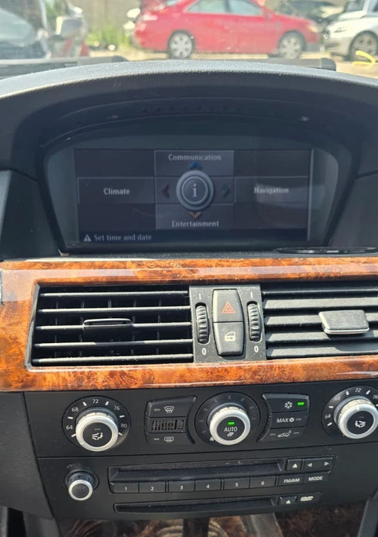 2008 2009 BMW 550i 528i NAVIGATION AM/FM RADIO CD DVD PLAYER 65839170703-01 OEM