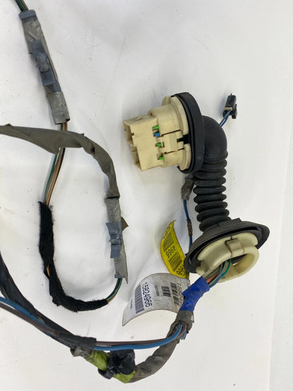 2005-2009 CHEVROLET TRAILBLAZER REAR RIGHT DOOR HARNESS WIRE WIRING 15824966 OEM